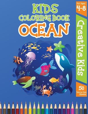 Book cover for Kids Coloring Book Ocean