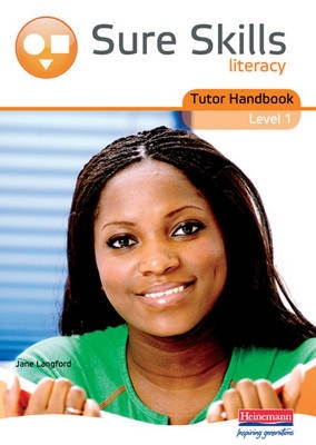 Book cover for Sure Skills Literacy Level 1 Tutor Handbook