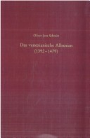 Book cover for Das Venezianische Albanien (1392-1479)