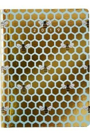 Cover of 2019 Recipe Diary Bees Design