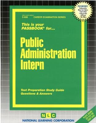 Book cover for Public Administration Intern