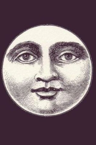 Cover of Vintage Notebook Moon Face