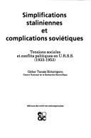 Book cover for Simplifications Staliniennes E