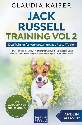 Book cover for Jack Russell Training Vol 2 - Dog Training for Your Grown-up Jack Russell Terrier