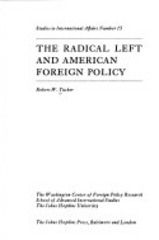 Cover of Radical Left and American Foreign Policy