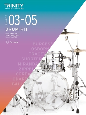 Book cover for Trinity College Drum Kit Grades 3-5