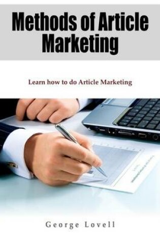 Cover of Methods of Article Marketing