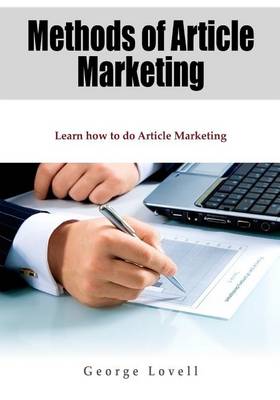 Book cover for Methods of Article Marketing