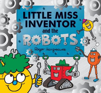 Cover of Little Miss Inventor and the Robots