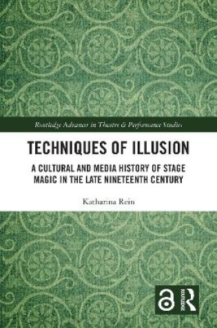 Cover of Techniques of Illusion