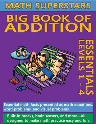 Book cover for Math Superstars Big Book of Addition