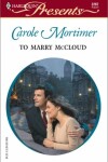 Book cover for To Marry McCloud