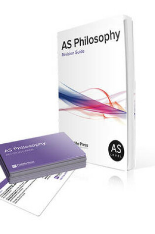 Cover of AS Philosophy Revision Guide and Cards for OCR