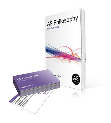 Book cover for AS Philosophy Revision Guide and Cards for OCR