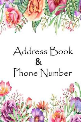 Book cover for Address Book and Phone Number