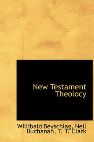 Cover of New Testament Theolocy