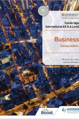 Cover of Cambridge International AS & A Level Business Second Edition