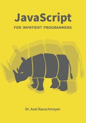 Book cover for JavaScript for impatient programmers