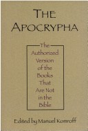 Book cover for The Apocrypha