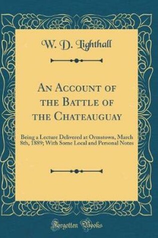 Cover of An Account of the Battle of the Chateauguay