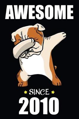 Book cover for 9th Birthday Dabbing Bulldog