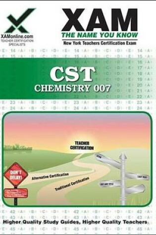 Cover of Cst Chemistry Teacher Certification Exam