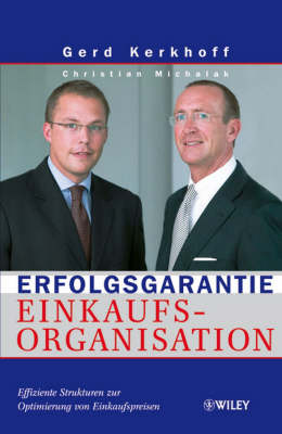 Book cover for Erfolgsgarantie Einkaufsorganisation