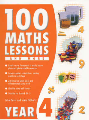 Cover of 100 Maths Lessons and More for Year 4