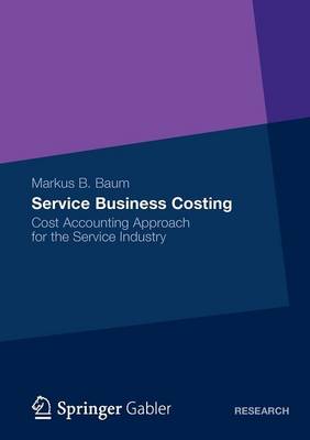 Book cover for Service Business Costing