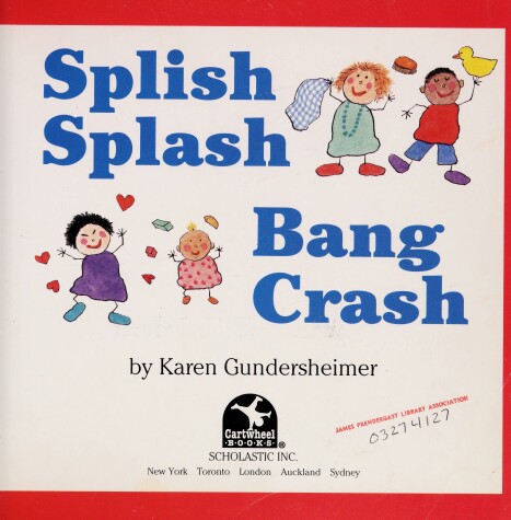 Book cover for Splish Splash Bang Crash!