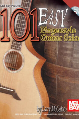 Cover of 101 Easy Fingerstyle Guitar Solos