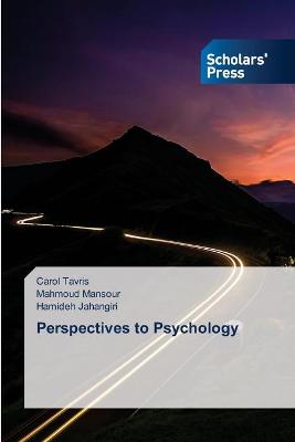 Book cover for Perspectives to Psychology