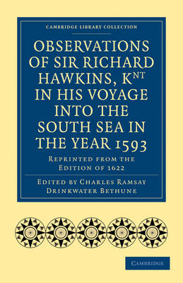 Cover of Observations of Sir Richard Hawkins, Knt in His Voyage into the South Sea in the Year 1593