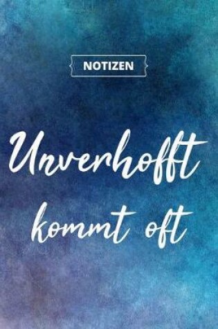 Cover of Unverhofft kommt oft