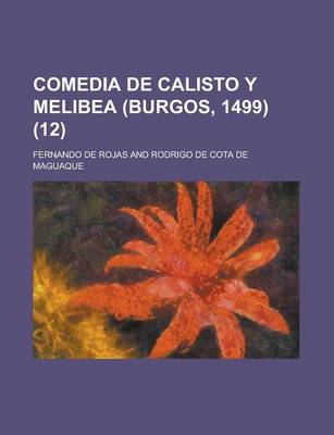 Book cover for Comedia de Calisto y Melibea (Burgos, 1499) (12)