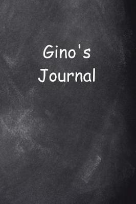 Book cover for Gino Personalized Name Journal Custom Name Gift Idea Gino