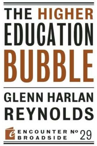 Cover of The Higher Education Bubble