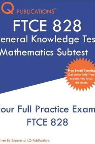 Cover of FTCE 828 General Knowledge Test Mathematics Subtest