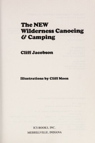 Cover of New Wilderness Canoeing and Camping
