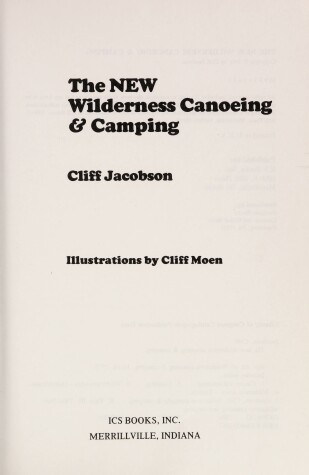 Book cover for New Wilderness Canoeing and Camping