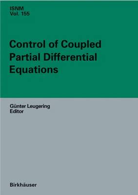 Book cover for Control of Coupled Partial Differential Equations