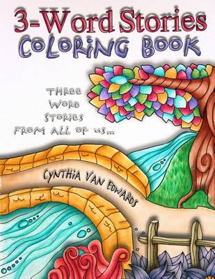 Book cover for 3-Word Stories Coloring Book