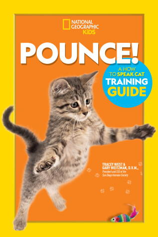 Book cover for Pounce! A How To Speak Cat Training Guide