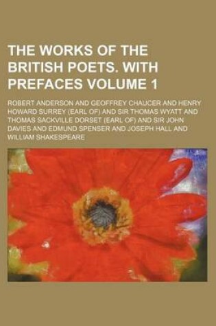 Cover of The Works of the British Poets. with Prefaces Volume 1