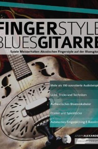 Cover of Fingerstyle Bluesgitarre
