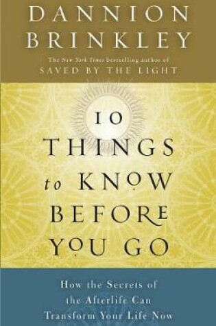 Cover of Ten Things to Know Before You Go