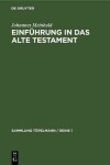 Book cover for Einfuhrung in Das Alte Testament