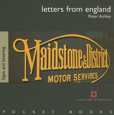 Book cover for Letters from England - Traditional Lettering