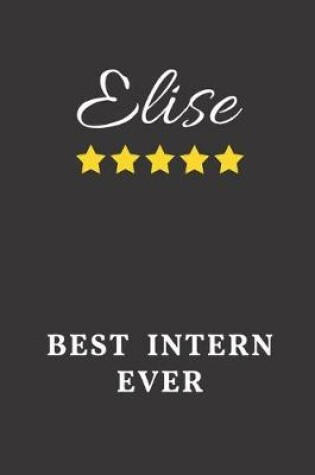 Cover of Elise Best Intern Ever