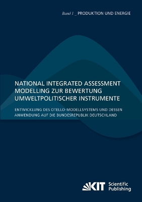 Book cover for National Integrated Assessment Modelling zur Bewertung umweltpolitischer Instrumente